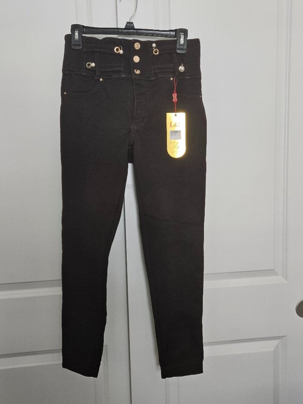 L&L Jeans Colombianos Push Up High Rise Jeans Talla 10 NWT